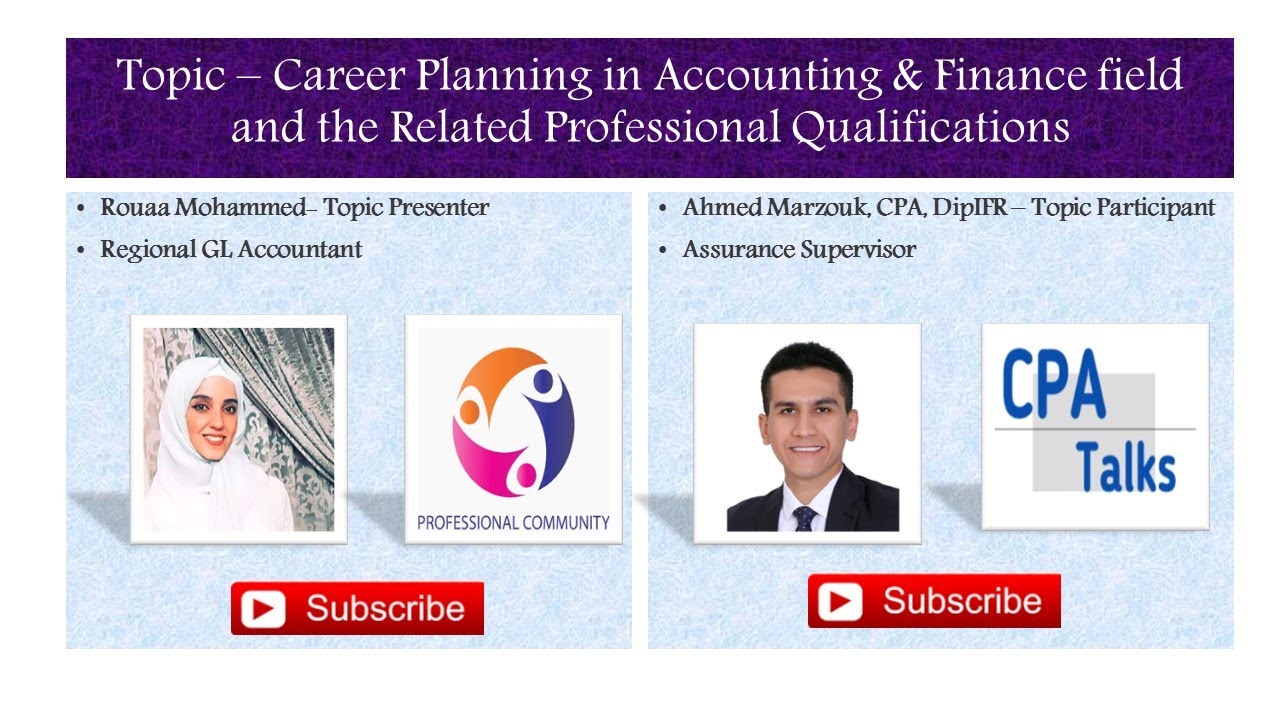 Career Planning in Accounting & Finance Field and the Related