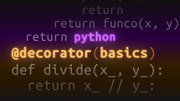 Decorator Basics - Python Concepts