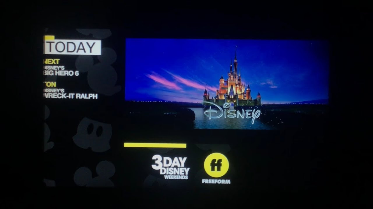 Freeform 3 Day Disney Weekends BH6 Intro (with an introduction by one ...