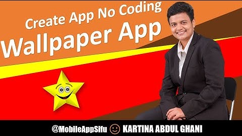Create A Wallpaper App Without Coding🆕how to create an app to google & apple👉 create your own app