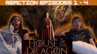 GOT Fans finally watch HOUSE OF THE DRAGON Season 1  ( EPISODES 1-4) FEAT TAYLOR !!!!