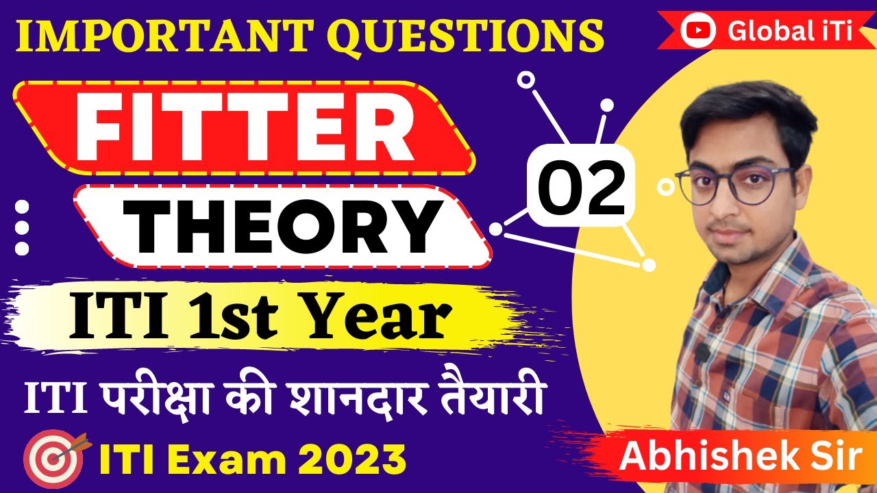 Fitter Theory 1st Year Important Questions Class-02 | ITI Exam 2023