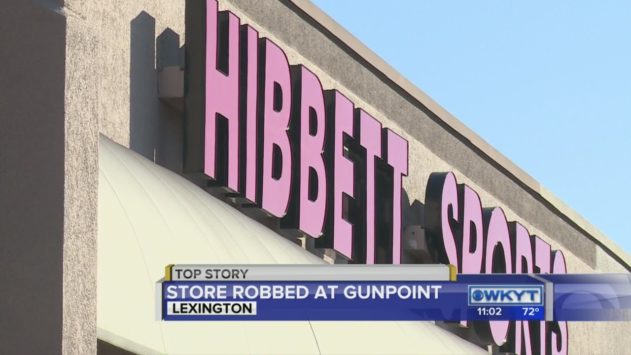 Lexington police investigating robbery at Hibbett Sports
