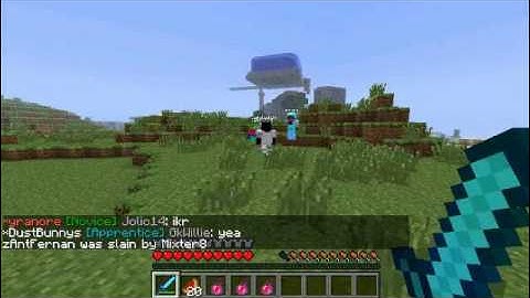 Minecraft Mixter8 with God book on Goldcraftmc