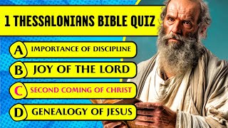 Book of 1 Thessalonians Bible Quiz (30 Hardest Questions & Answers to Test Your Bible Knowledge)