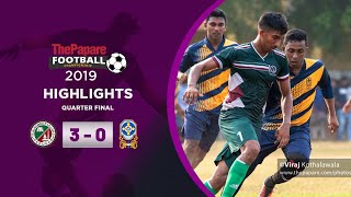 Highlights Zahira V De Mazenod Quarter Final Thepaparefootball Championship 2019