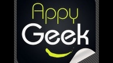 Appy Geek -- tech news iPhone and Android App Video Review (Free App) - CrazyMikesapps