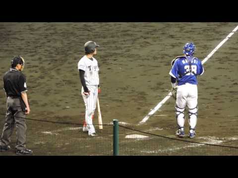 2017.5.17　甲子園　TｖｓD　大和選手　第４打席　内野安打
