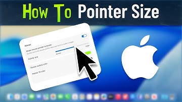 How to Change Pointer Size and Color in macOS 26