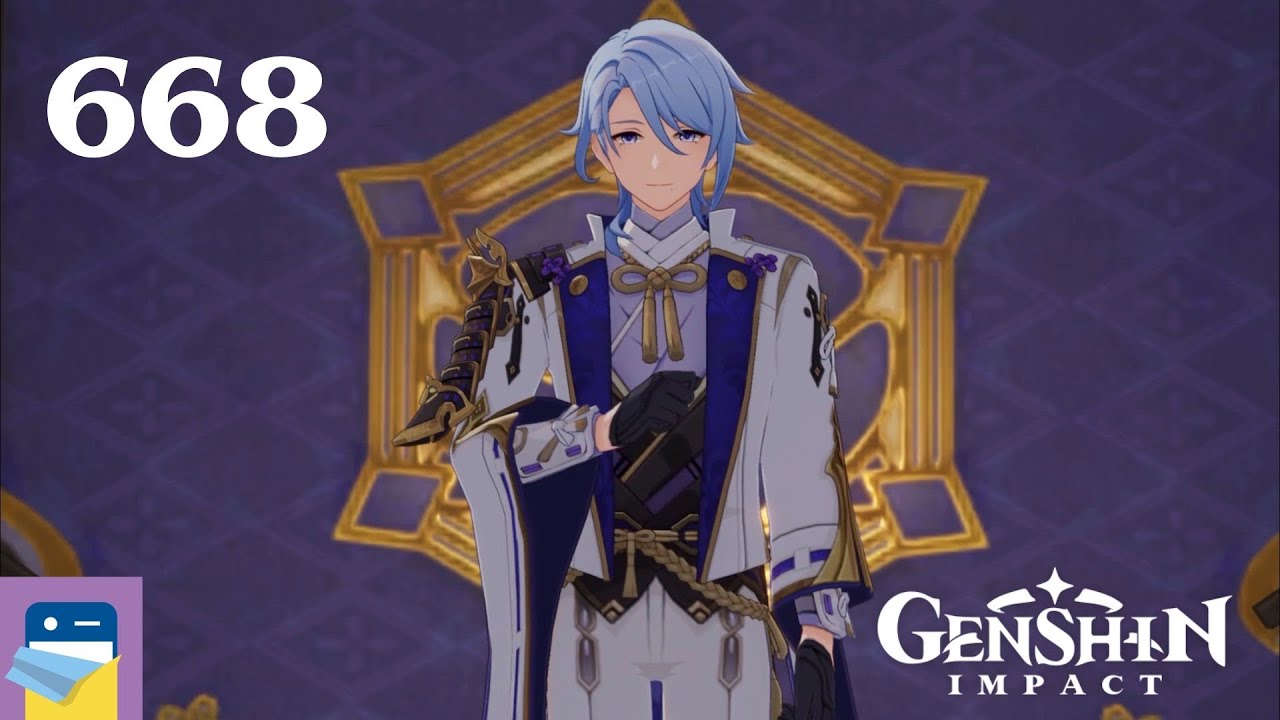 Genshin Impact - Ayato Story Quest - Cypressus Custos Chapter - Update 2.6 - Part 668 Walkthrough