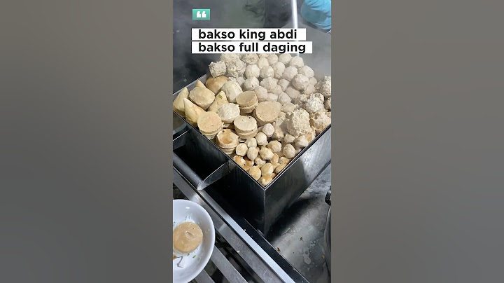 Bakso viral di kota Malang