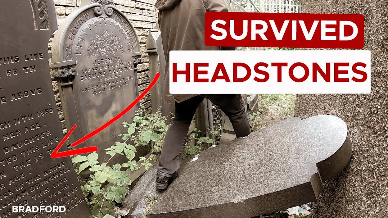 𝗔𝗠𝗔𝗭𝗜𝗡𝗚 𝗦𝗔𝗟𝗩𝗔𝗚𝗘! Headstones Of St Johns Church And The Final Resting Place Elsewhere! Bradford