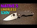 Spyderco Native 5 Linerless / S30V - Overview and Review