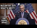 Kevin McCarthy is out as House speaker. Here&#39;s what happens next