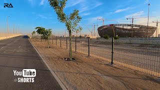 Qatar Olympic Cycling Track ?? | The Longest Continuous Cycle Path in the World #shorts