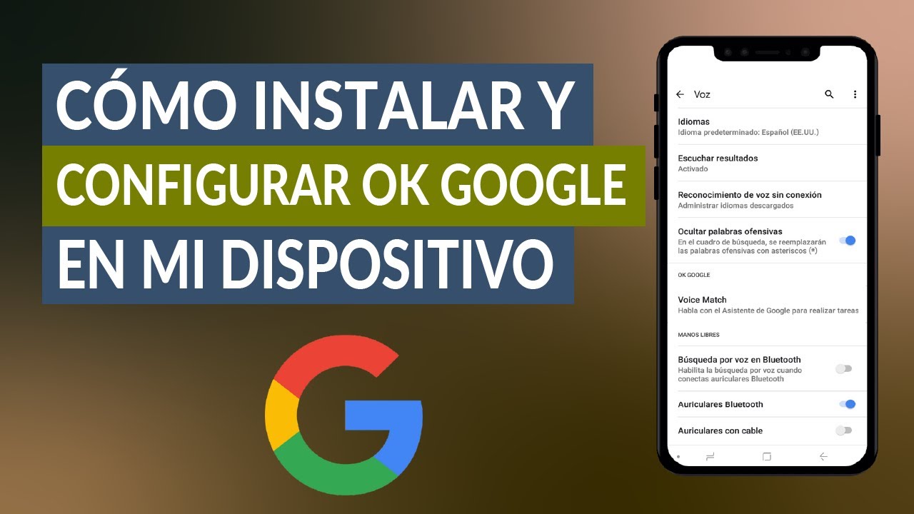 ▷ Cómo configurar OK Google en todos mis dispositivos