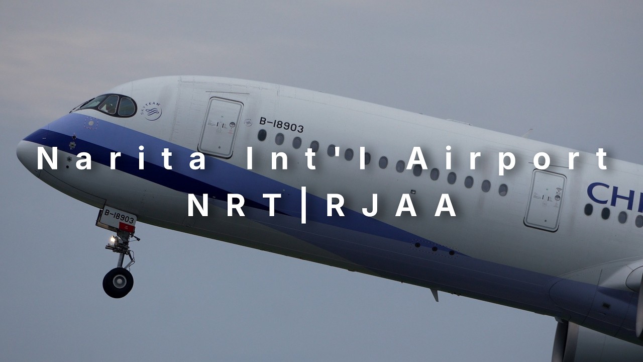 15 Aircraft Landing and Takeoff | Narita Int'l Airport | Close-up Plane Spotting | NRT/RJAA |