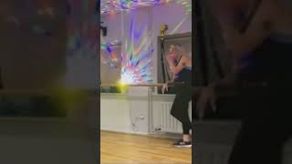 Instructor loudly burps mid workout! #burps #shorts #dancefitness #workoutfromhome #onlineworkout