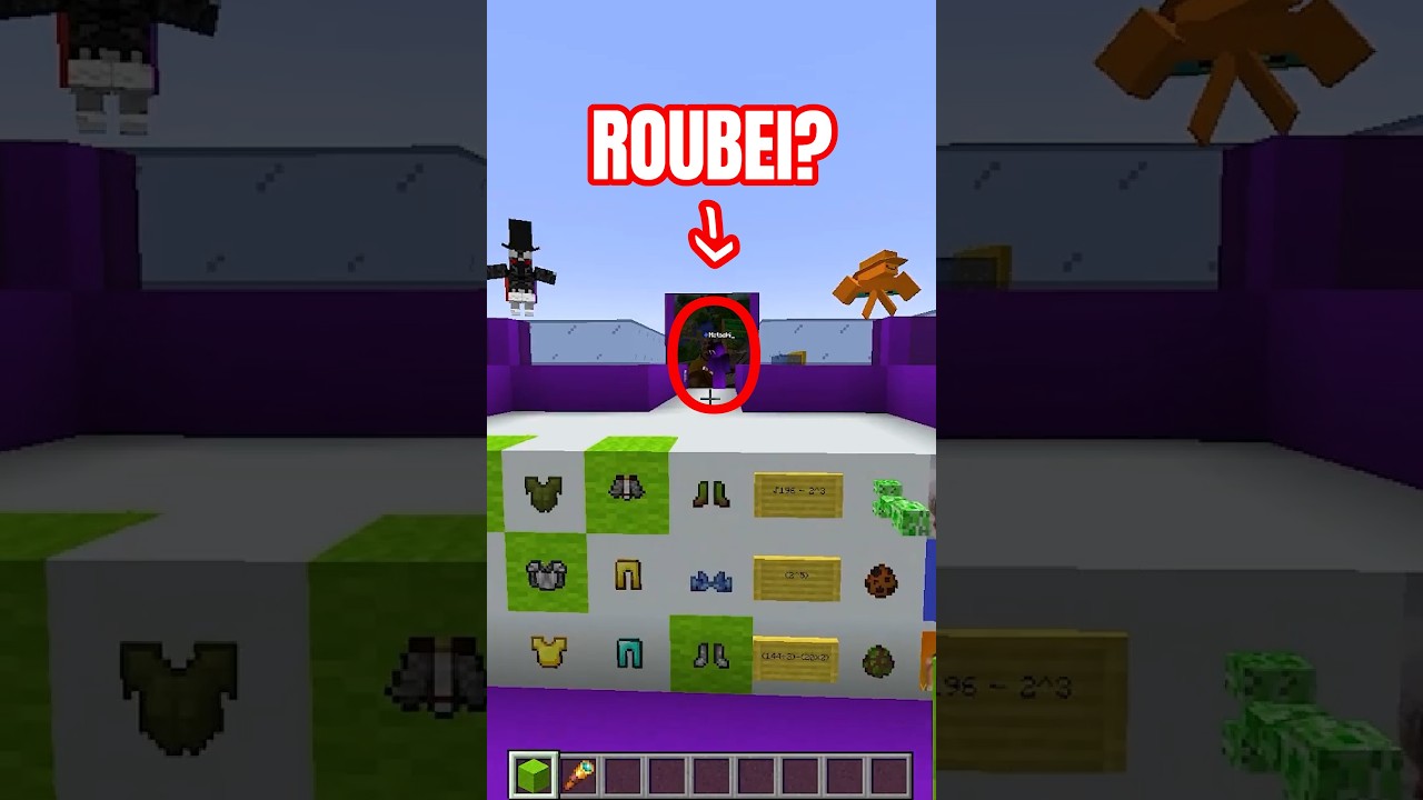 Escolha às Cegas - 35 #minecraft