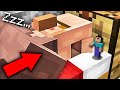 I SHRANK AND ENTERED THE BRAIN OF A VILLAGER IN MINECRAFT ? 100% TROLLING TRAP !