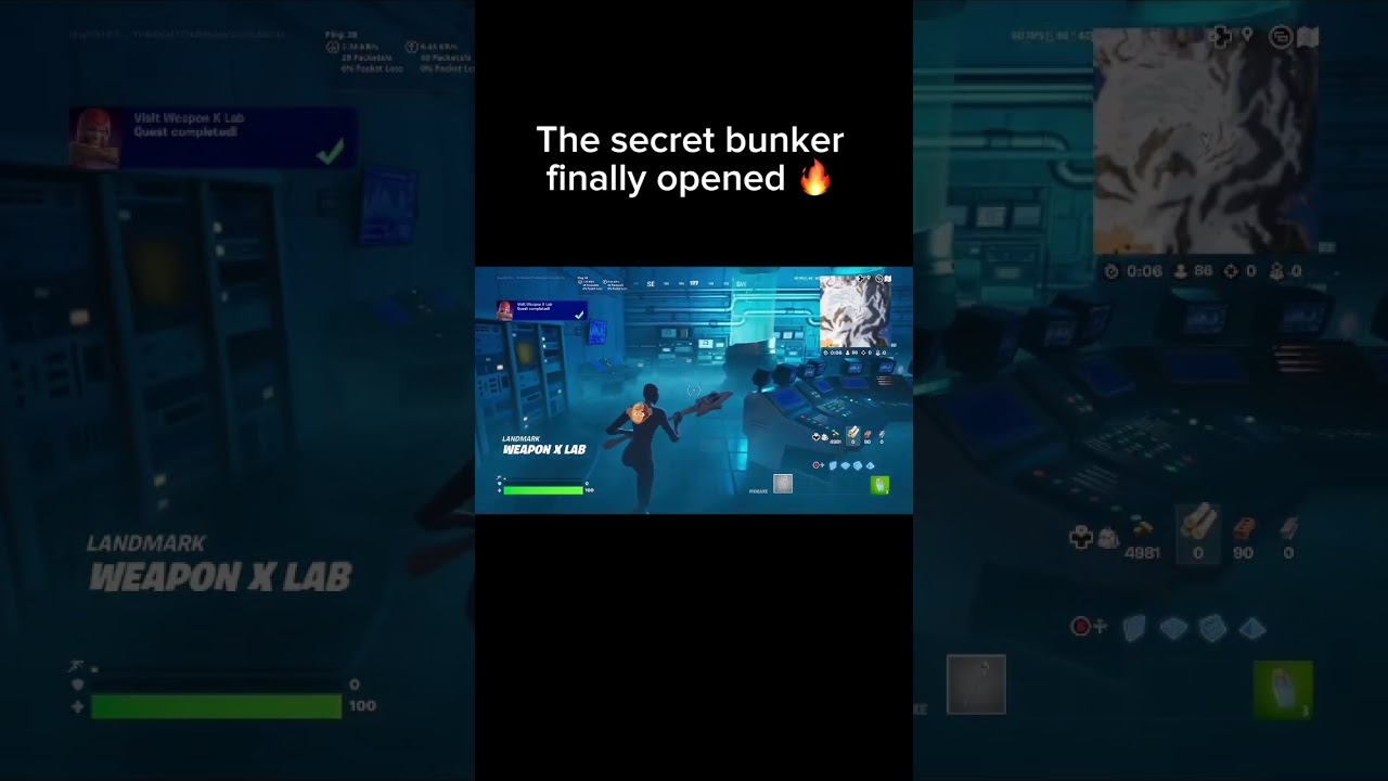 The secret bunker finally opened 🔥 