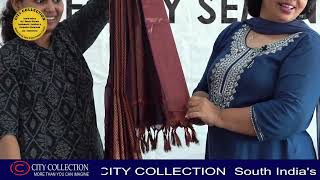 SAREE DRAPPING || CITY COLLECTION KOCHI PH: 960 535 1230