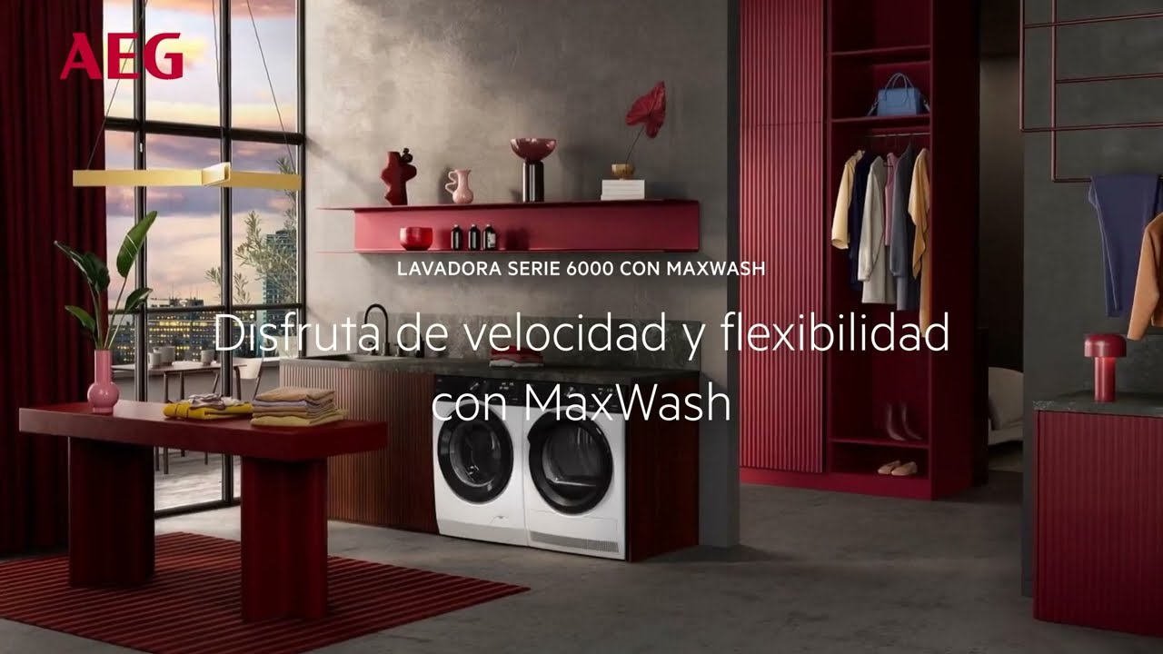 Lavadoras Serie 6000 con MaxWash 45 #lavadoras #eficiencia #calidad