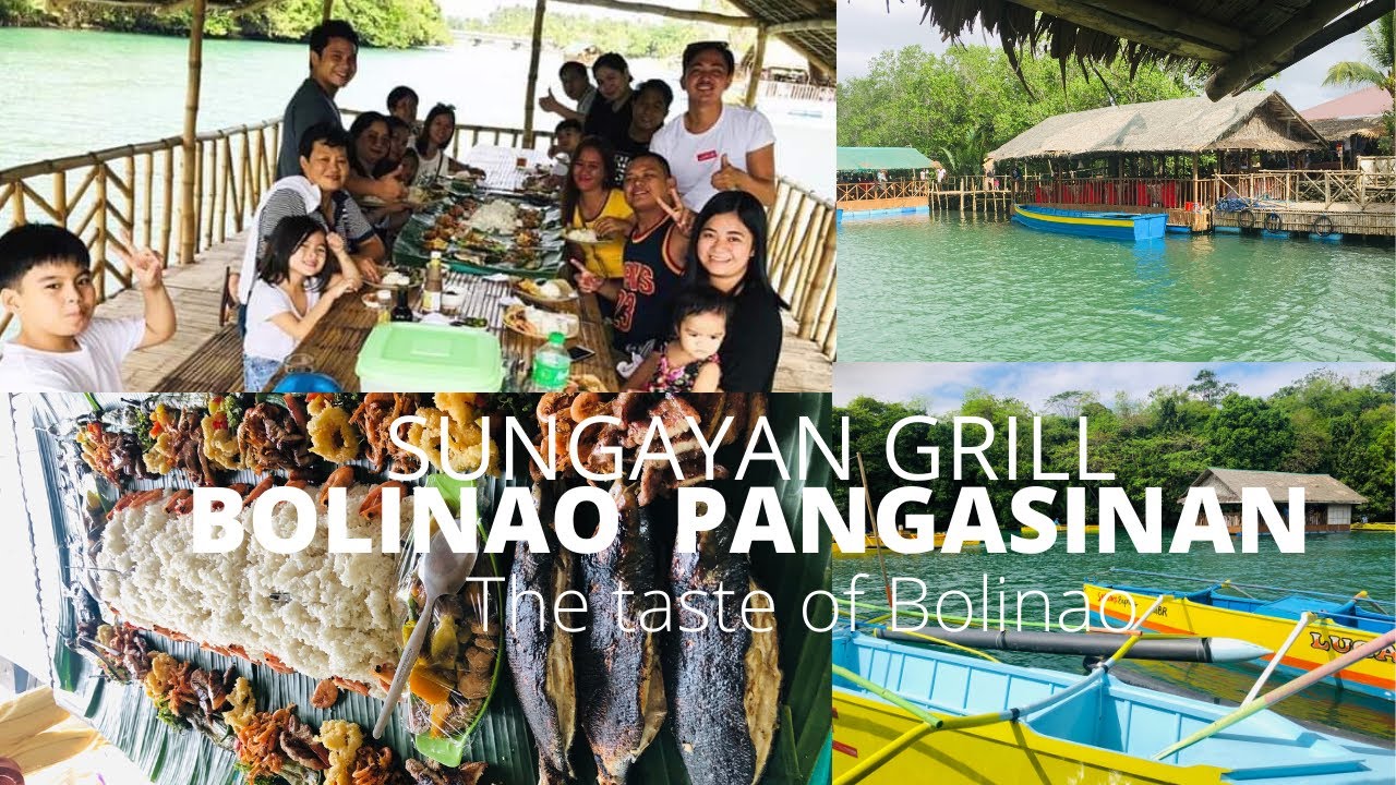 Sungayan Grill Floating Restaurant Bolinao Pangasinan YouTube
