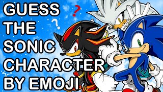 GUESS the SONIC CHARACTER by EMOJIS!! | 50+ QUESTIONS | SONIC the Hedgehog QUIZ | Watch to the END!