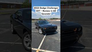 2023 Dodge Challenger SXT V6 - Review in 60 Seconds! #review #auto #shorts #dodge #dodgechallenger