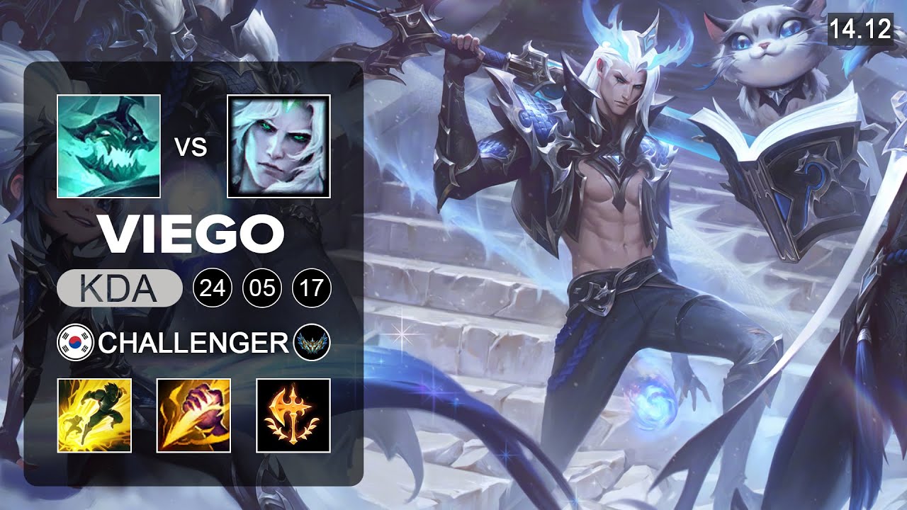 Viego vs Hercarim Jungle - KR Challenger - Patch 14.12 Season 14