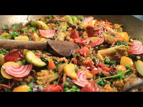 Vegetable Paella Recipe