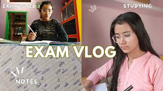 Final Year Exam Vlog:- back to back exams,lots of studying