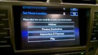 Lexus GX460 Navigational System