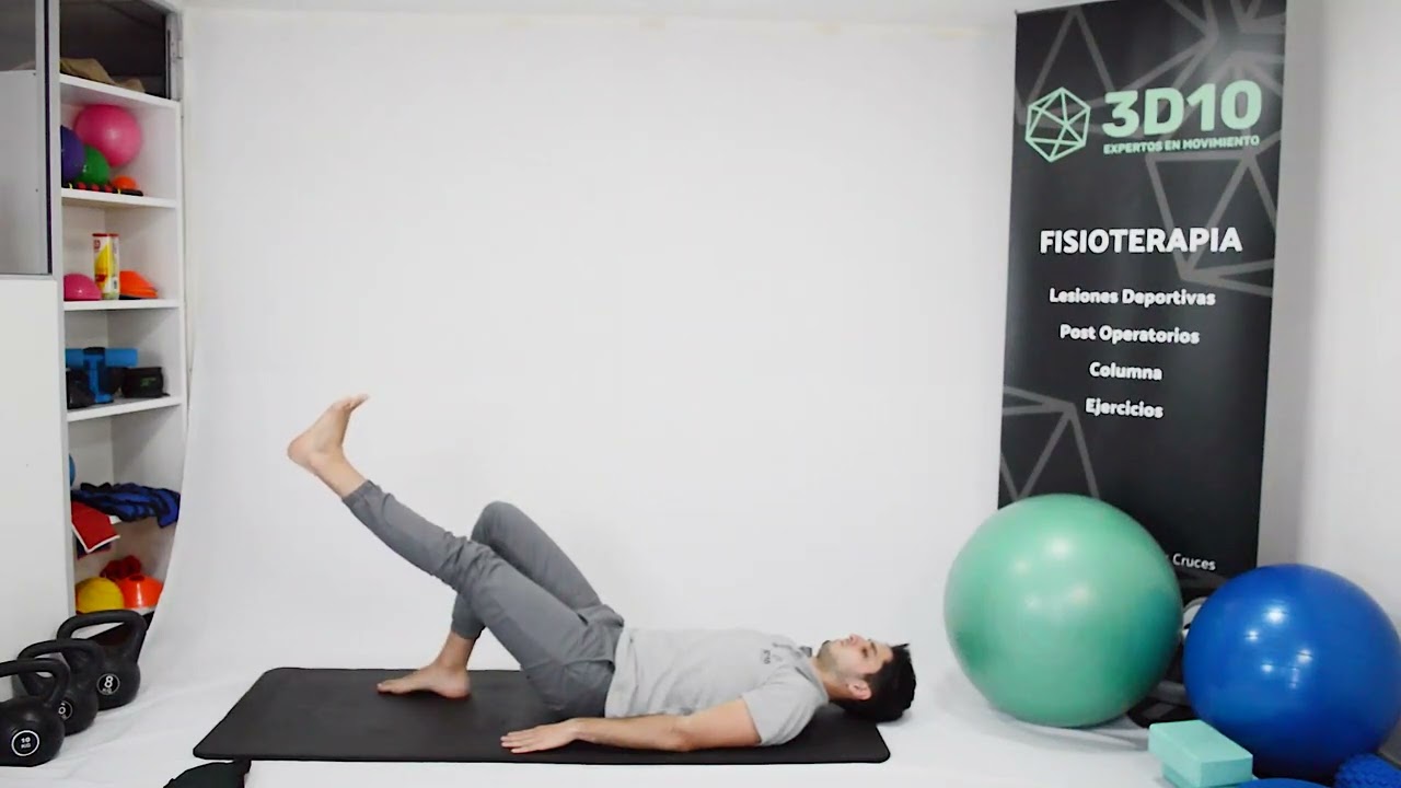 Fortalecimiento de cuadriceps acostado boca arriba YouTube