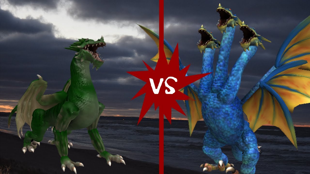 Hydra vs Dragon  SPORE 