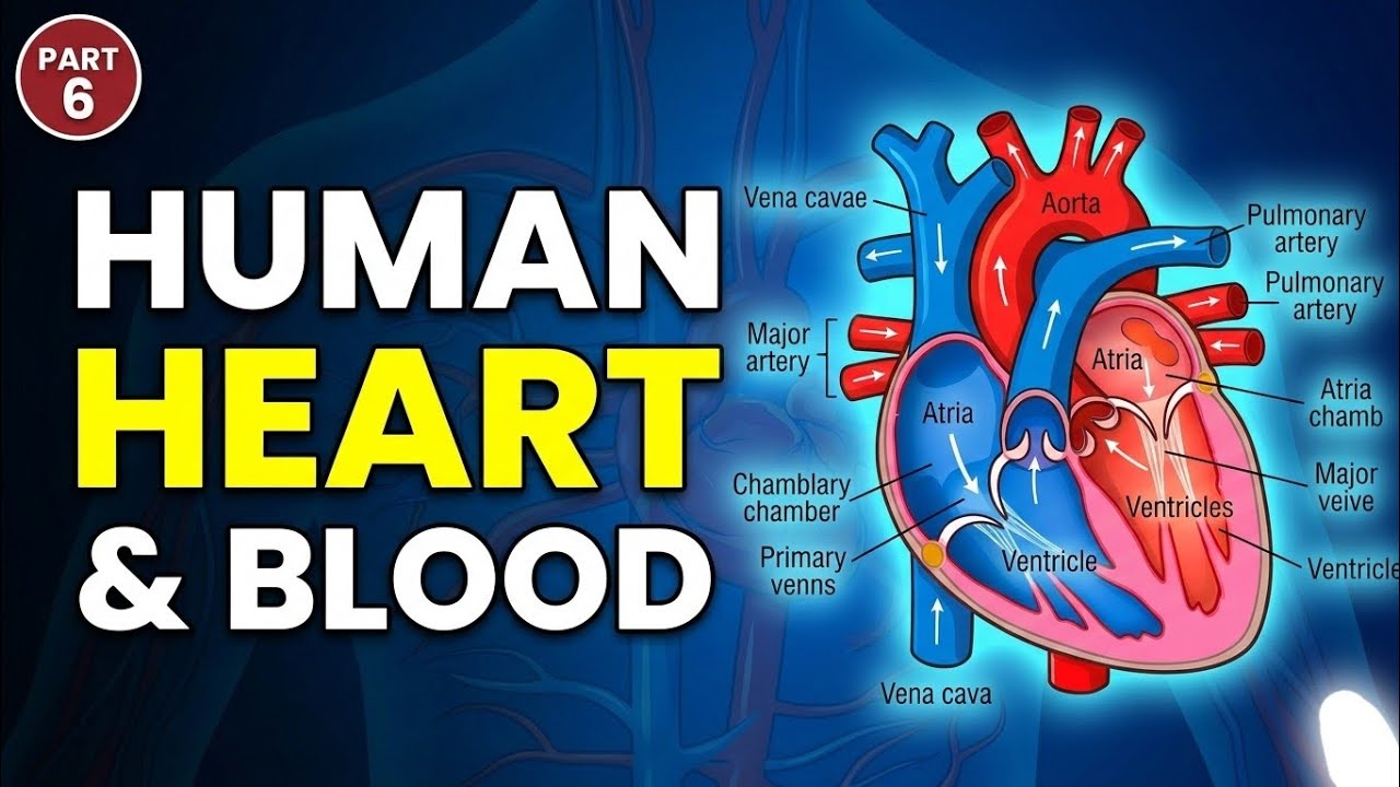 How Blood Flows: Human Transportation System | Class 10 Life Processes Part 6 | Biology Mitra