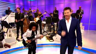 9-year-old Guitarist Marel Hidalgo on Harry Show