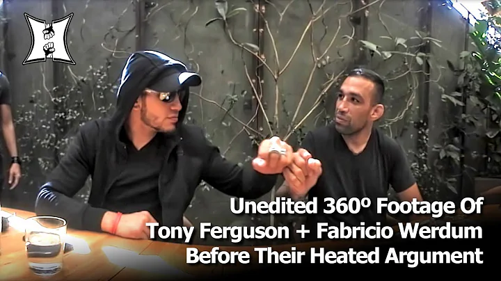 Unedited 360 Footage Of Tony Ferguson + Fabricio W...