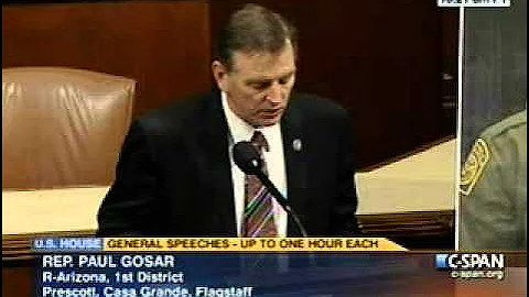 Congressman Gosar Honors Agent Brian Terry