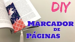 DIY Marcador de livro / pÃ¡gina - PASSO A PASSO
