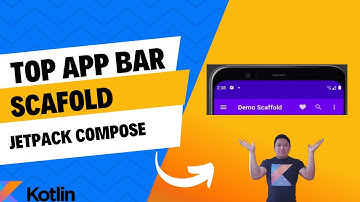 Jetpack Compose: Cómo Diseñar y Personalizar el Top App Bar de tu App Android | Scaffold Parte 1