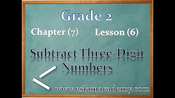 7-6 Subtract Three-Digit Numbers - Part 2