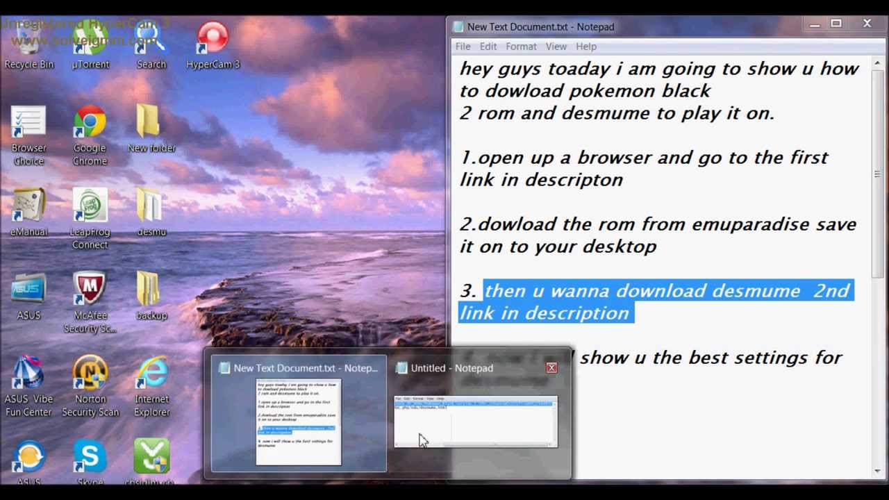 download pokemon black 2 rom desmume