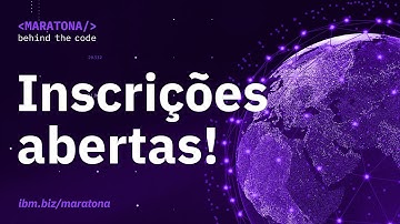 Participe da Maratona Behind the Code 2020!