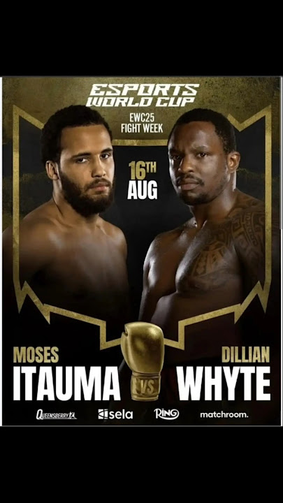 World Boxing Fighting Moses Itauma vs Dillian Whyte #shorts