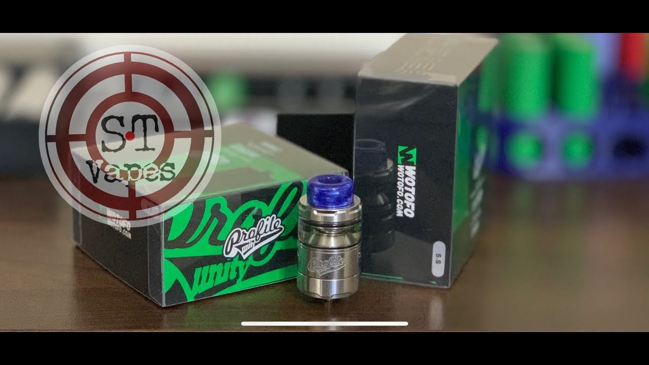 PROFILE UNITY MESH RTA from WOTOFO + #MRJUSTRIGHT1 + TVC - YouTube