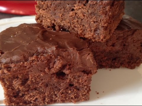 How To Make Double Chocolate Brownie With Fudge Topping-11-08-2015