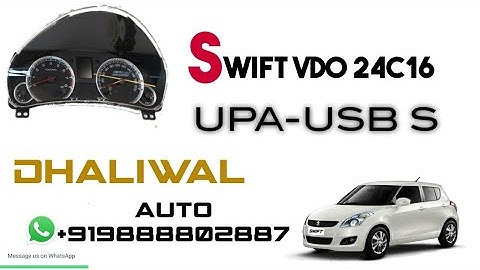 SWIFT VDO 24C16 METER CORRECTION UPA USB - S