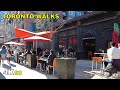 Toronto Spring Patio Hunting Walk on The Esplanade & Front (March 21, 2021)